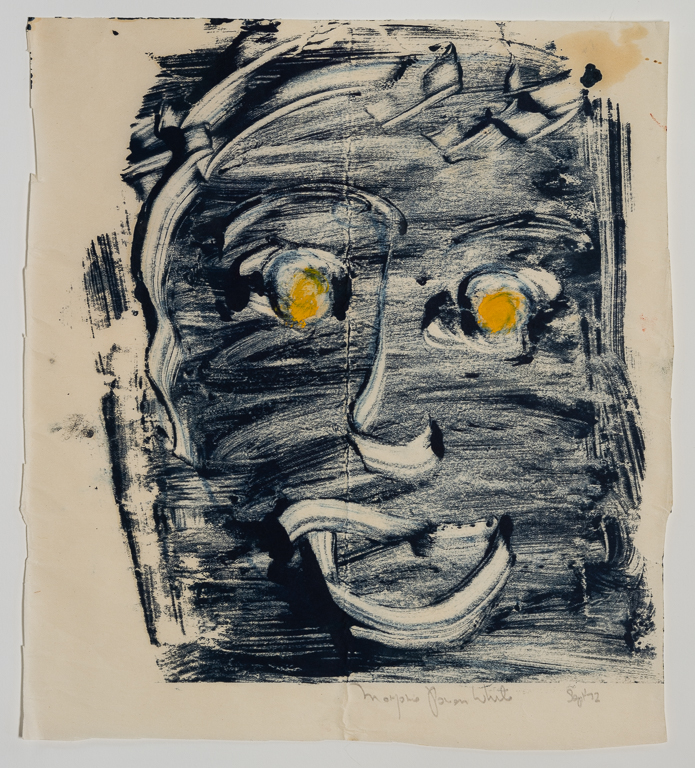 Yellow Eyes, Sept 197210" x 9"