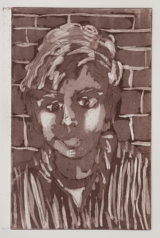 Boy, 5/15/80print 8" x 5"paper 11" x 7.5"